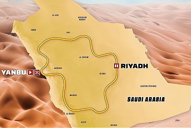 dakar route 26 loop