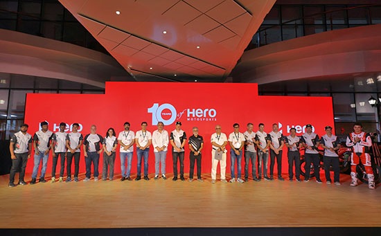 hero 10 years rally