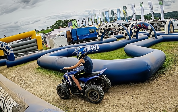 yamaha quad parcous